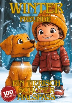 Cover Winterfreunde - Ein tierisch schöner Malspaß