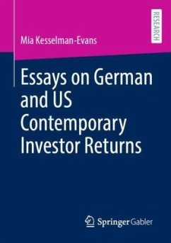 Cover Essays on German and US Contemporary Investor Returns
