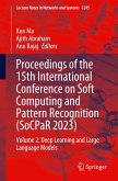 Proceedings of the 15th International Conference on Soft Computing and Pattern Recognition (SoCPaR 2023)