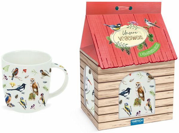 Trötsch Tasse im Vogelhäuschen Unsere Vogelwelt Trötsch Tasse im Vogelhäuschen Unsere Vogelwelt