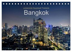 Bangkok - pulsierende Hauptstadt Thailands (Tischkalender 2025 DIN A5 quer), CALVENDO Monatskalender