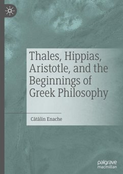 Cover Thales, Hippias, Aristotle, and the Beginnings of Greek Philosophy