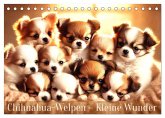 Chihuahua-Welpen ¿ Kleine Wunder (Tischkalender 2025 DIN A5 quer), CALVENDO Monatskalender