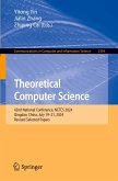 Theoretical Computer Science Theoretical Computer Science