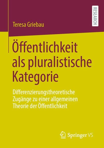 Öffentlichkeit als pluralistische Kategorie (eBook, PDF) Öffentlichkeit als pluralistische Kategorie (eBook, PDF)
