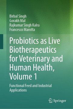 Cover Probiotics as Live Biotherapeutics for Veterinary and Human Health, Volume 1 (eBook, PDF)