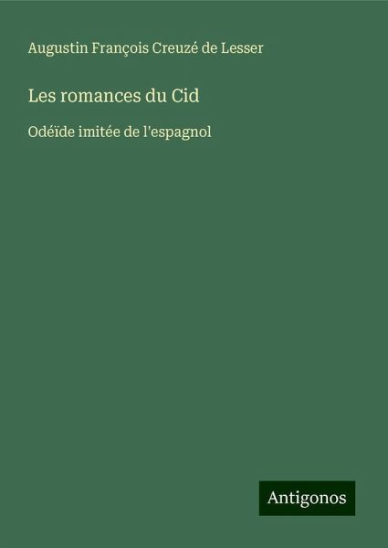 Les romances du Cid