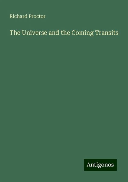 The Universe and the Coming Transits The Universe and the Coming Transits