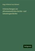 Untersuchungen zur alttestamentlichen Rechts- und Literaturgeschichte Untersuchungen zur alttestamentlichen Rechts- und Literaturgeschichte