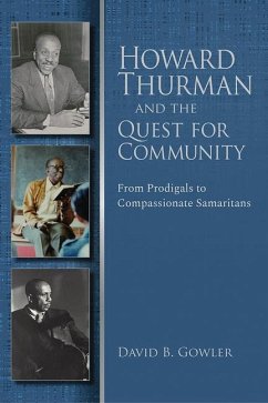 Cover Howard Thurman and the Quest for Community