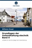 Grundlagen der Instandhaltung-stechnik Band II Grundlagen der Instandhaltung-stechnik Band II