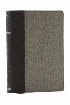 Cover Alexander MacLaren Study Bible: Encouragement and Insights for a Christ-Centered Life (Nkjv, Black/Gray Leathersoft, Comfort Print, Thumb Indexed)