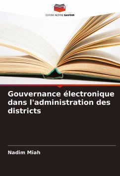 Cover Gouvernance électronique dans l'administration des districts