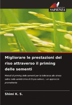 Cover Migliorare le prestazioni del riso attraverso il priming delle sementi