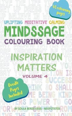 Cover Mindssage Colouring Book Travel Size