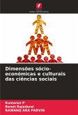 Dimensões sócio-económicas e culturais das ciências sociais