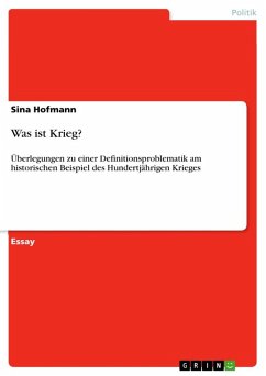 Was ist Krieg? Was ist Krieg?