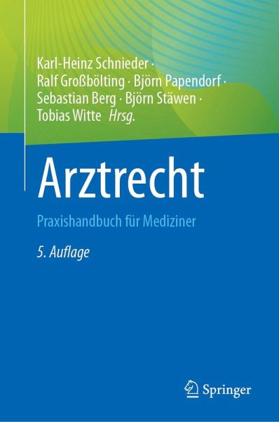 Arztrecht (eBook, PDF)