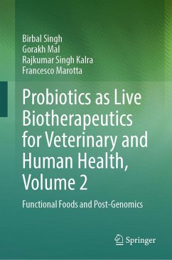 Cover Probiotics as Live Biotherapeutics for Veterinary and Human Health, Volume 2 (eBook, PDF)