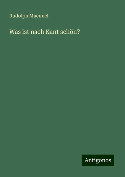 Was ist nach Kant schön?
