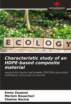 Cover Characteristic study of an HDPE-based composite material