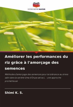 Améliorer les performances du riz grâce à l'amorçage des semences - K. S., Shimi