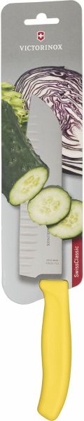 Victorinox Swiss Classic Santokumesser 17cm gelb