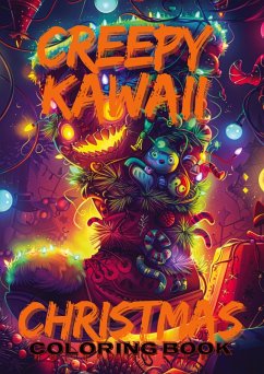 Cover Creepy Kawaii Christmas Coloring Book