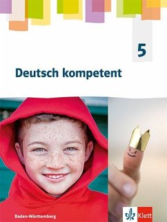 Cover Deutsch kompetent 5. Schulbuch mit Medien Klasse 5. Ausgabe für Baden Württemberg