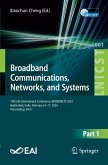 Broadband Communications, Networks, and Systems