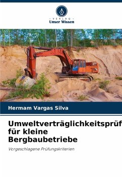 Cover Umweltverträglichkeitsprüfung für kleine Bergbaubetriebe