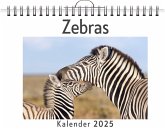 Zebras - (Wandkalender 2025, Kalender DIN A4 quer, Monatskalender im Querformat mit Kalendarium, das perfekte Geschenk) Zebras - (Wandkalender 2025, Kalender DIN A4 quer, Monatskalender im Querformat mit Kalendarium, das perfekte Geschenk)
