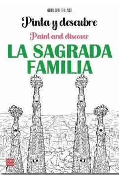 Cover Pinta y descubre la Sagrada Familia: Paint and discover la Sagrada Familia