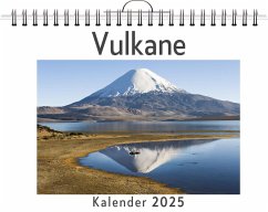 Vulkane - (Wandkalender 2025, Kalender DIN A4 quer, Monatskalender im Querformat mit Kalendarium, das perfekte Geschenk) - Schneider, Ava