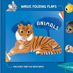 Magic Folding Flaps - Animals - Little Genius Books