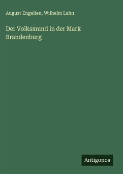 Cover Der Volksmund in der Mark Brandenburg