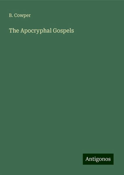 The Apocryphal Gospels The Apocryphal Gospels