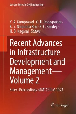 Cover Recent Advances in Infrastructure Development and Management - Volume 2