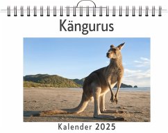 Kängurus - (Wandkalender 2025, Kalender DIN A4 quer, Monatskalender im Querformat mit Kalendarium, das perfekte Geschenk) - Schmidt, Louis