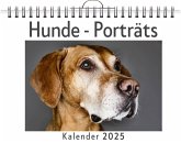 Hunde - Porträts - (Wandkalender 2025, Kalender DIN A4 quer, Monatskalender im Querformat mit Kalendarium, das perfekte Geschenk) Hunde - Porträts - (Wandkalender 2025, Kalender DIN A4 quer, Monatskalender im Querformat mit Kalendarium, das perfekte Geschenk)