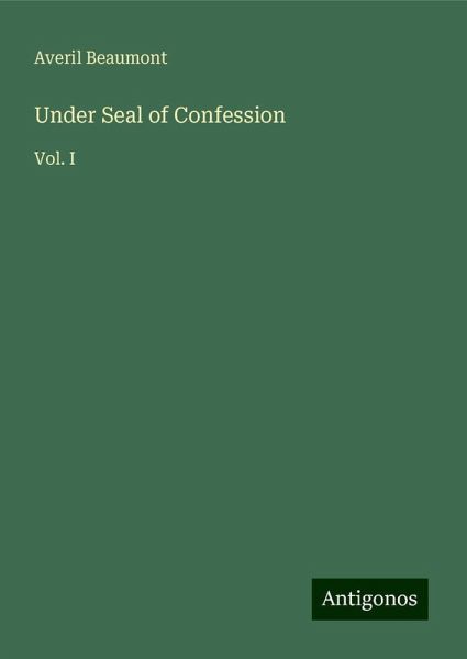 Under Seal of Confession