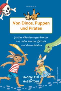 Cover Hasenleni & Hasentoni Lustige Abenteuergeschichten zum Vorlesen und Selberlesen ab 5 Jahren
