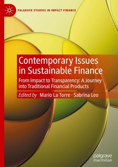 Cover Contemporary Issues in Sustainable Finance