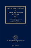 Max Planck Yearbook of United Nations Law, Volume 27 (2023)