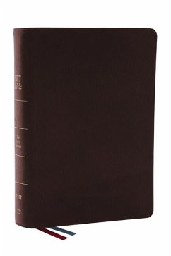 Net Bible, Full Notes Edition (Net, Brown Genuine Leather, Comfort Print) - Thomas Nelson