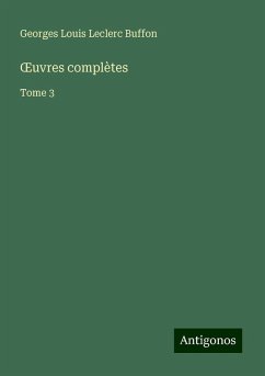 ¿uvres complètes - Buffon, Georges Louis Leclerc