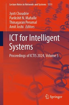 Cover ICT for Intelligent Systems (eBook, PDF)