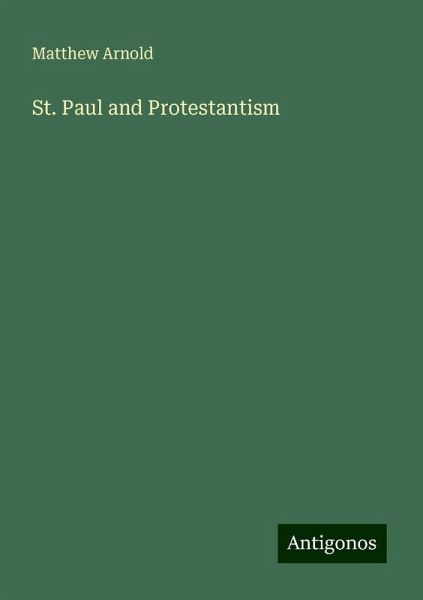 St. Paul and Protestantism St. Paul and Protestantism