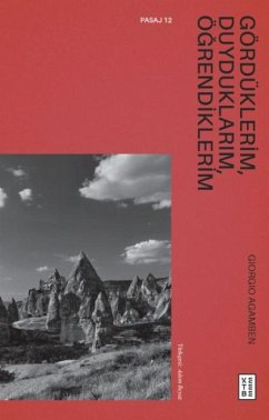Gördüklerim, Duyduklarim, Ögrendiklerim - Agamben, Giorgio