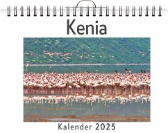 Kenia - (Wandkalender 2025, Kalender DIN A4 quer, Monatskalender im Querformat mit Kalendarium, das perfekte Geschenk) - Zimmermann, Alexander